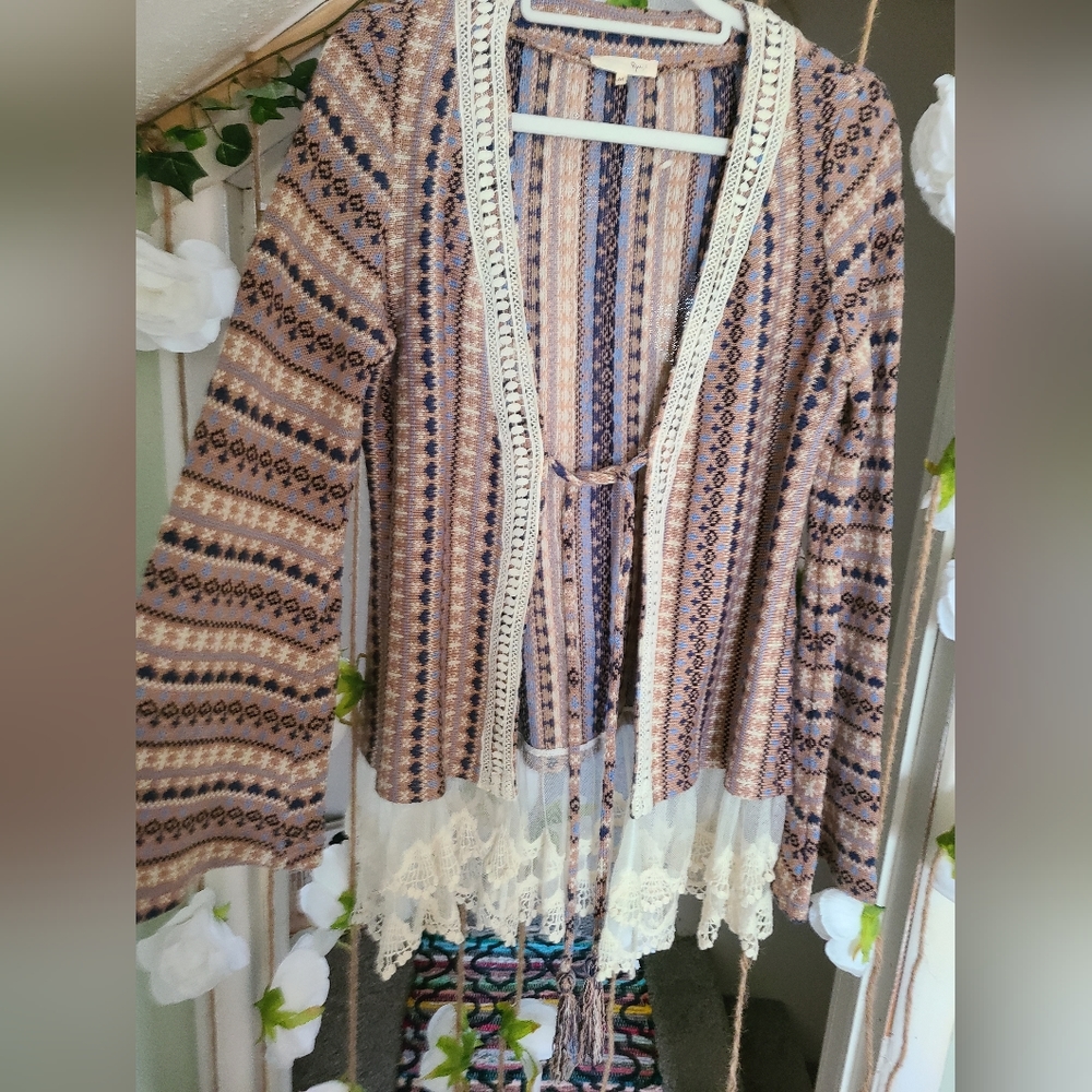 Ryu Tie Cardigan